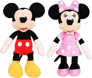 Mickey and Minnie Mouse Plush Toys