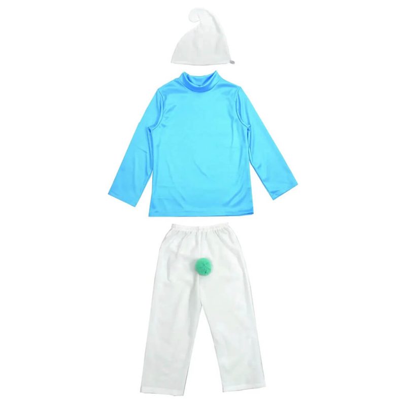 Smurfs Costume for Kids – Comfortable Blue Themed Dress Up Fun