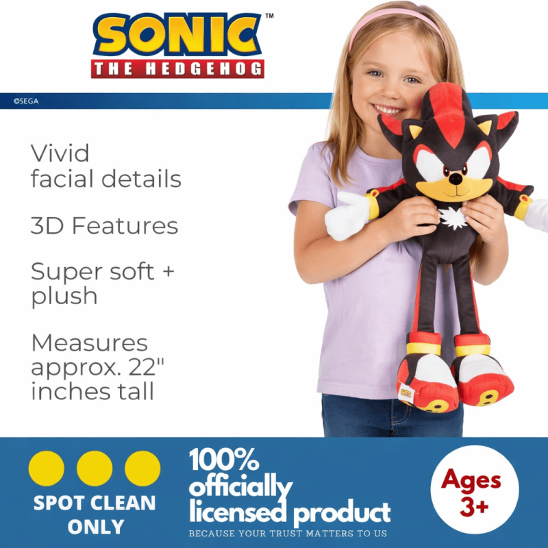 Sonic Shadow Plush Doll