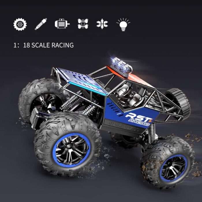 All Terrain Remote Control Buggy Toy with LED Lights