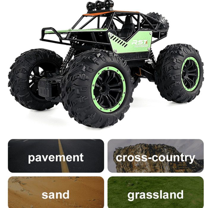 All Terrain Remote Control Buggy Toy with LED Lights