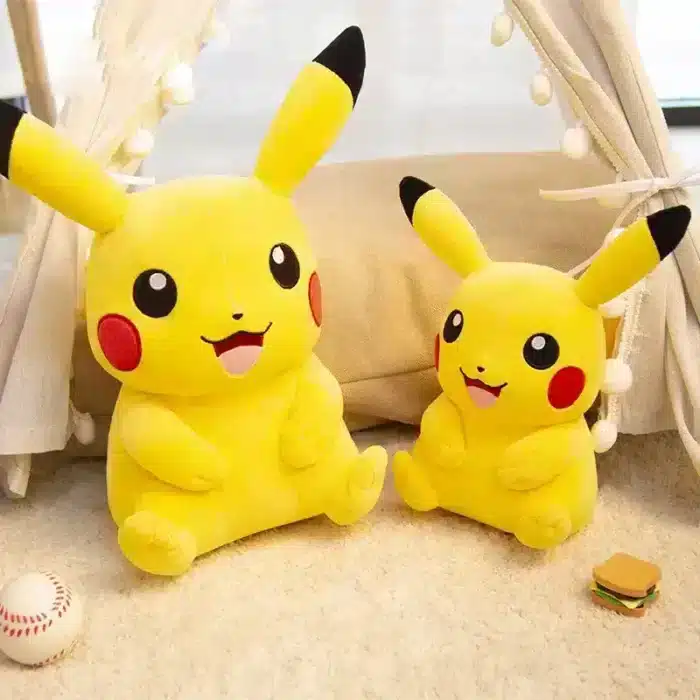 Soft Pikachu Plush Toy in Different Sizes