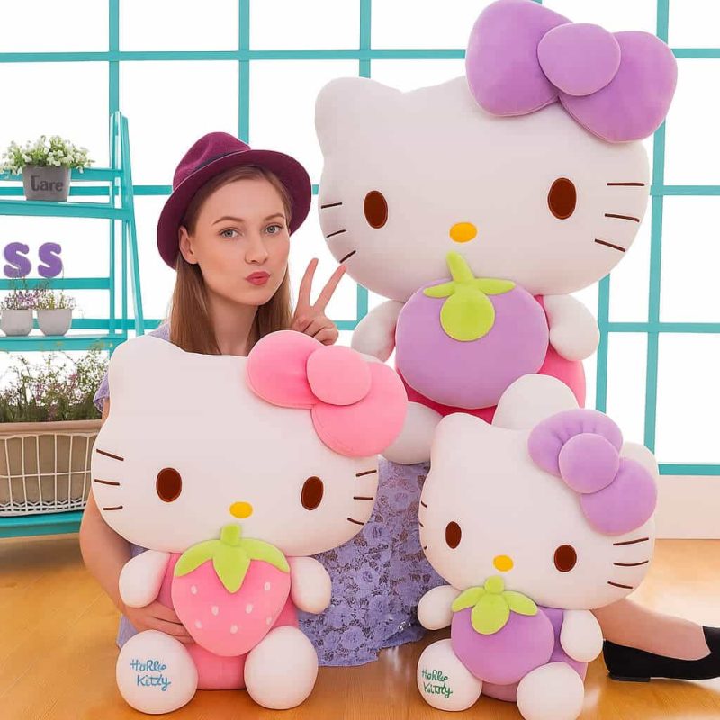 Gran Muñeca de Peluche Hello Kitty – Dulzura y Compañía Cada Día