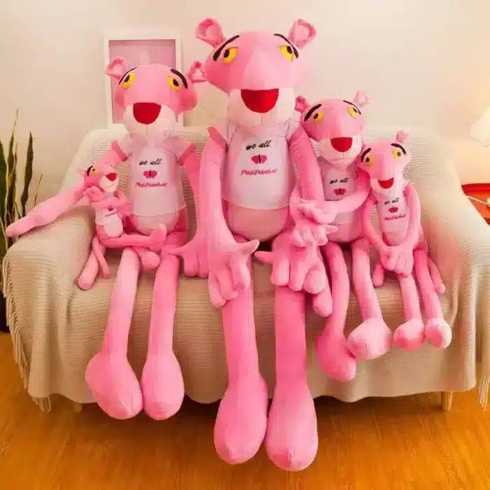 Giant Pink Panther Plush Doll