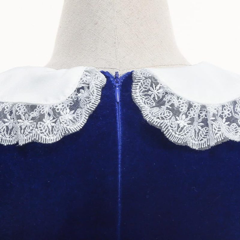 תחפושת שלגיה לילדות – שמלת נסיכה נוחה לפורים ולאירועים