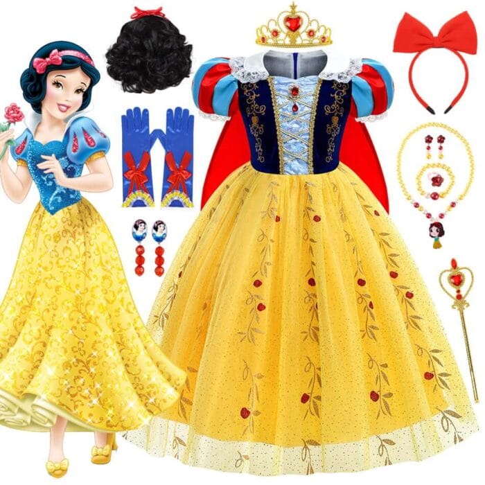 Snow White Costume for Girls