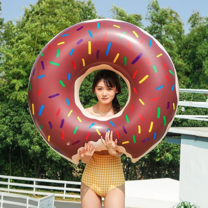 Inflatable Donut Pool Float