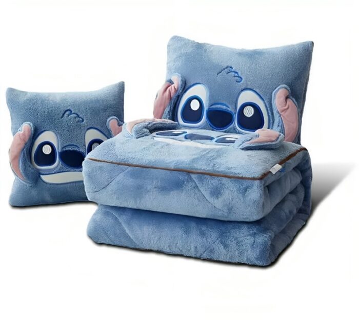 Stitch 2 in 1 Blanket Pillow