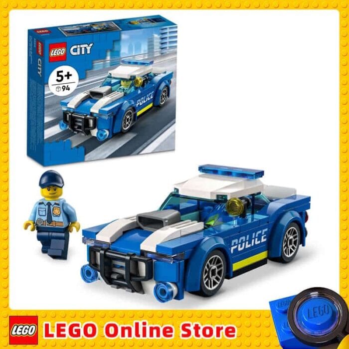 LEGO Police Car Set 60312   Small Blocks