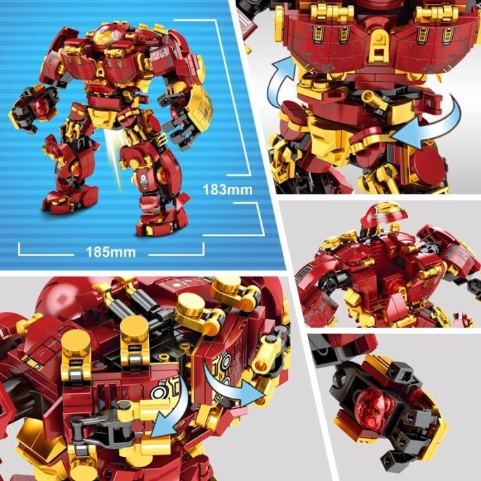 Marvel Iron Man Hulkbuster Building Kit