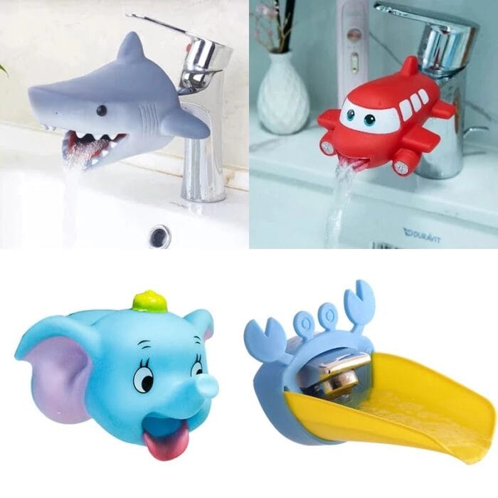 Animal Shaped Faucet Extender for Kids