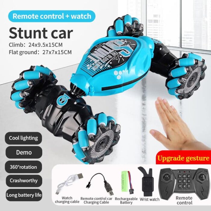 Flipping Stunt Remote Control Car with LED Lights