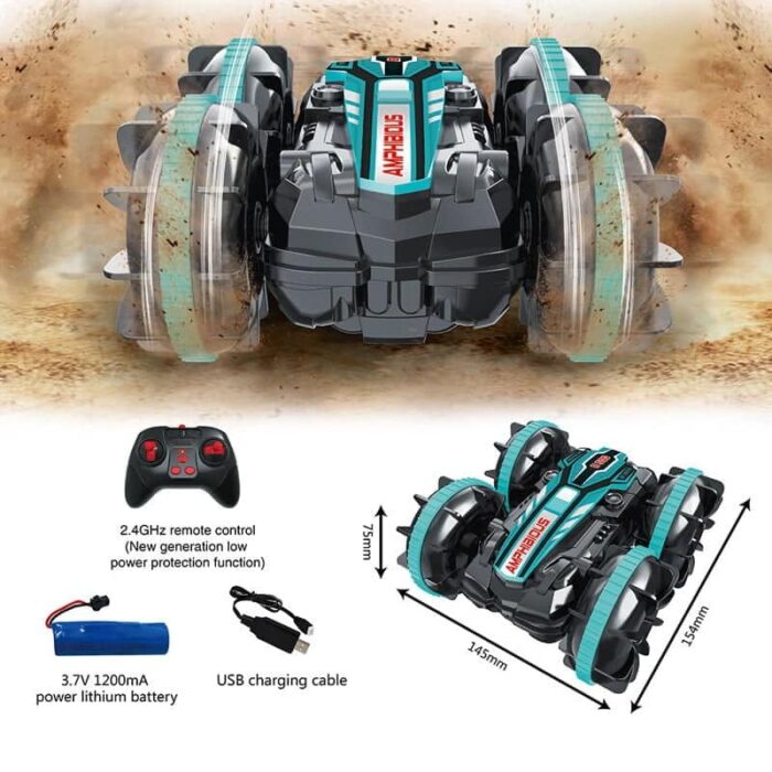 Double Side Remote Control Toy Car