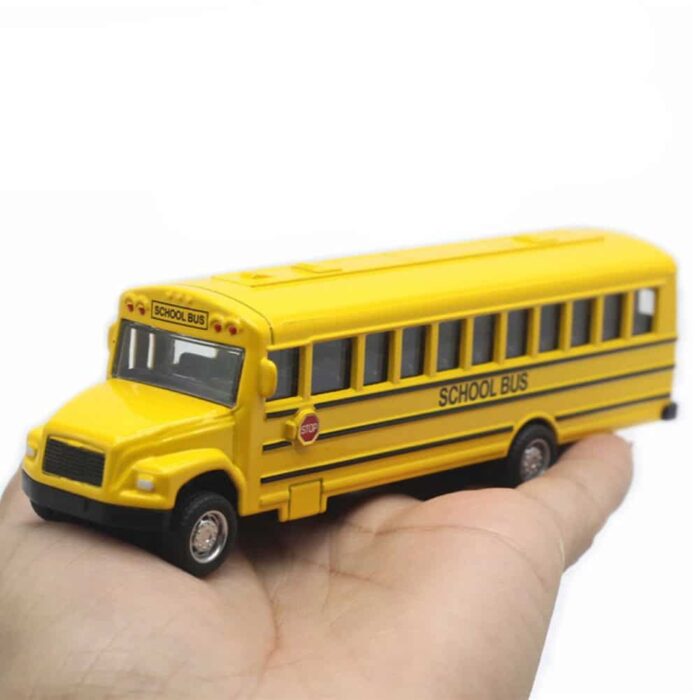 1/64 Scale School Transport Toy Car