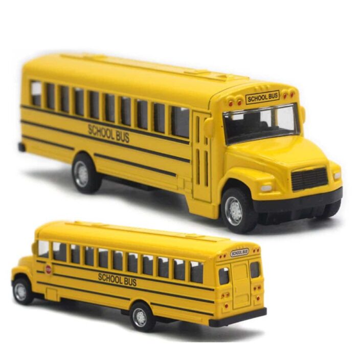 1/64 Scale School Transport Toy Car