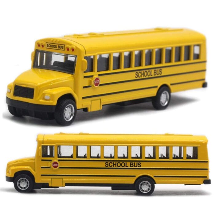 1/64 Scale School Transport Toy Car