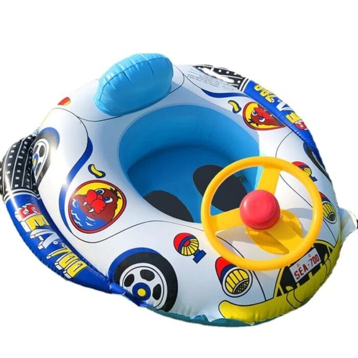 Inflatable Baby Float in Car Design