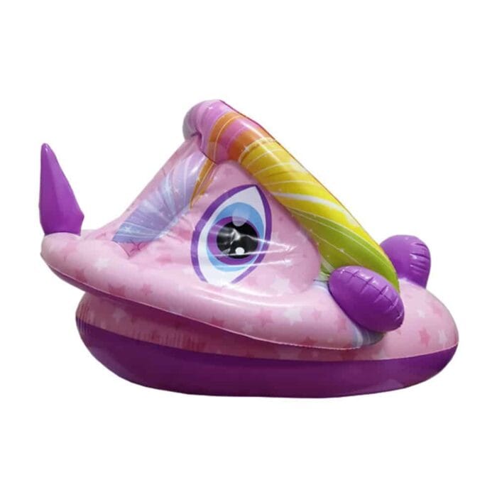 Inflatable Baby Float with Removable Canopy