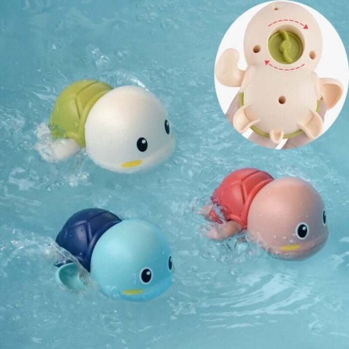 Bath Toy in the Shape of a Turtle for Kids