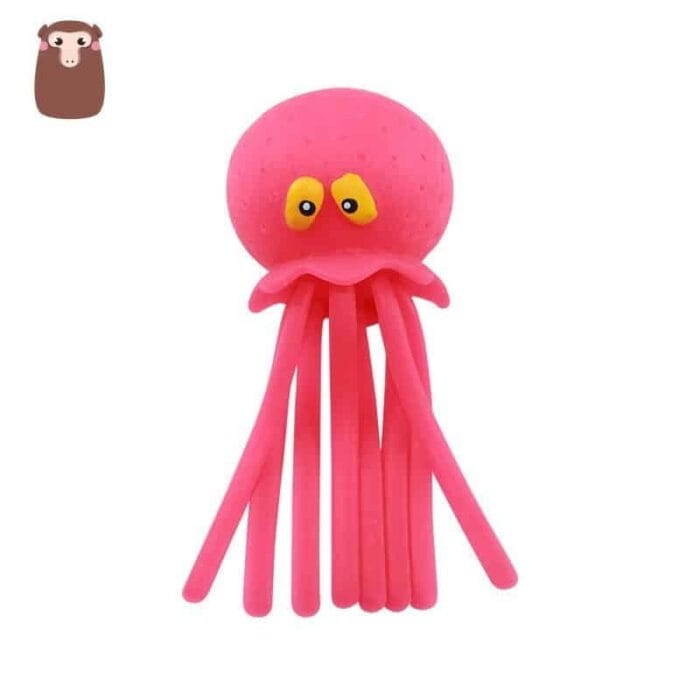 Octopus Shape Stress Ball Water Squirter