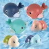 Jouets de Bain pour Bébés en Forme d'Animaux Adorables