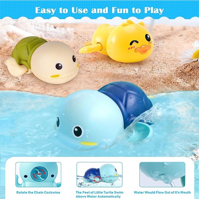 Bath Toys for Babies in Cute Animal Shapes