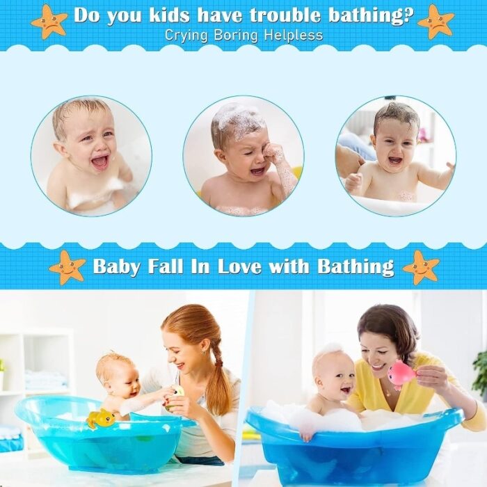 Bath Toys for Babies in Cute Animal Shapes