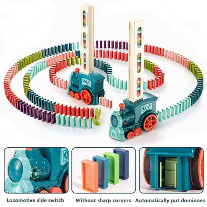 Electric Domino Train for Kids