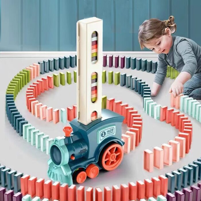 Electric Domino Train for Kids