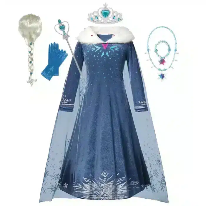 Elsa Costume for Girls   Frozen