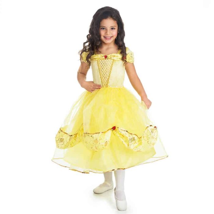 Belle Costume for Girls   Beauty and the Beast