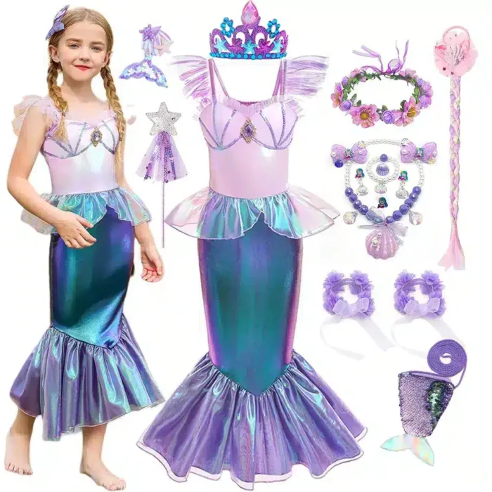 Little Mermaid Costume for Girls