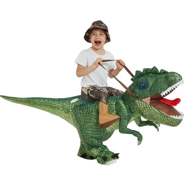 Inflatable Dinosaur Costume for Children and Adults