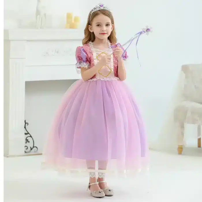 Rapunzel Costume for Girls