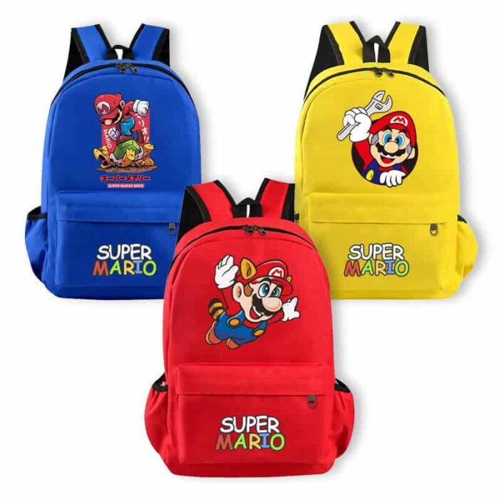 Super Mario Backpack for School