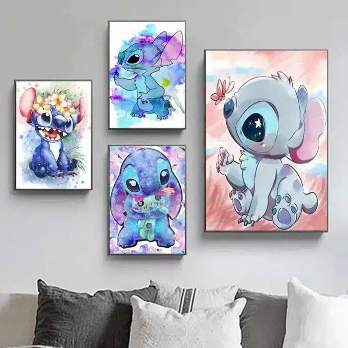 Lilo and Stitch Wall Posters Art Decoration