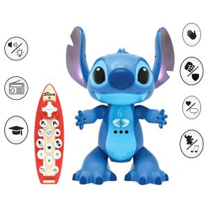 LEXIBOOK Disney Stitch Interactive Remote-Controlled Robot Toy