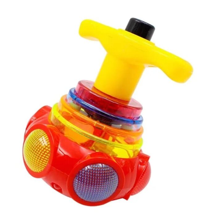 Spinning Top Toy with Lights and Music for Kids