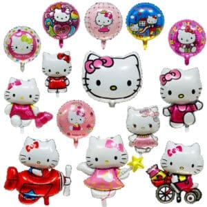 Ballons Hello Kitty pour fêtes et anniversaires