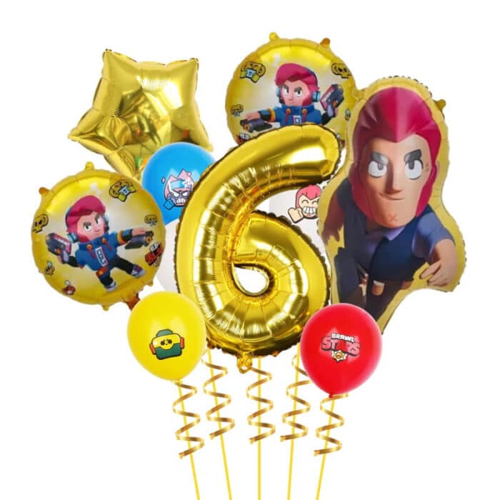 Brawl Stars Birthday Balloons