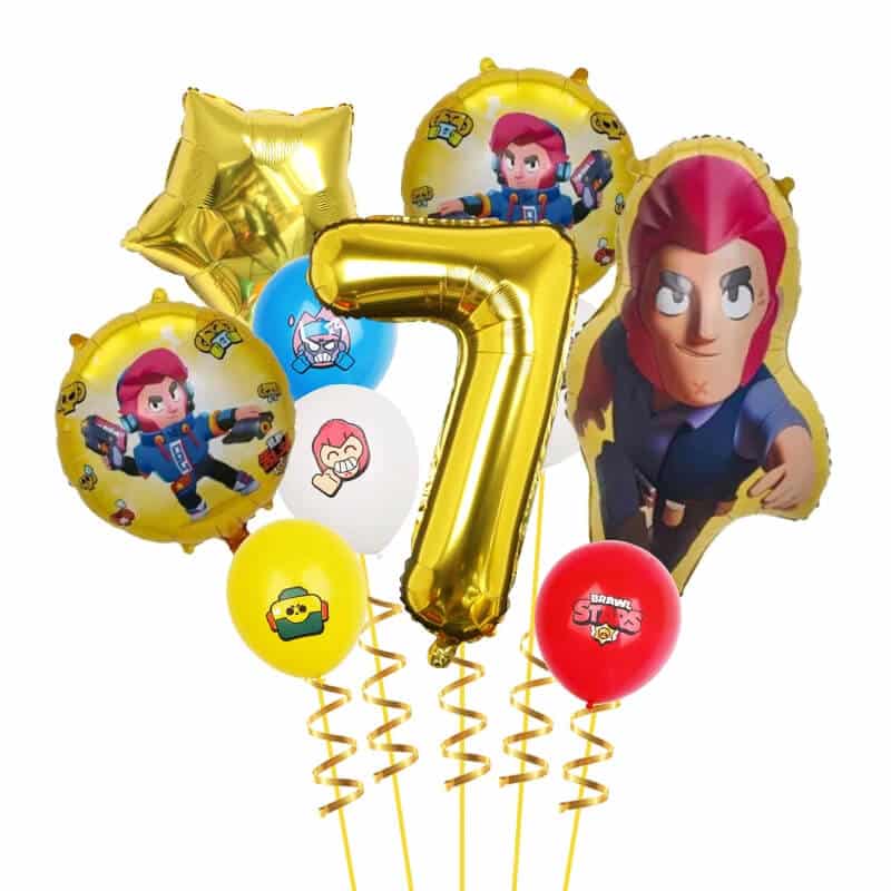 Brawl Stars Birthday Balloons