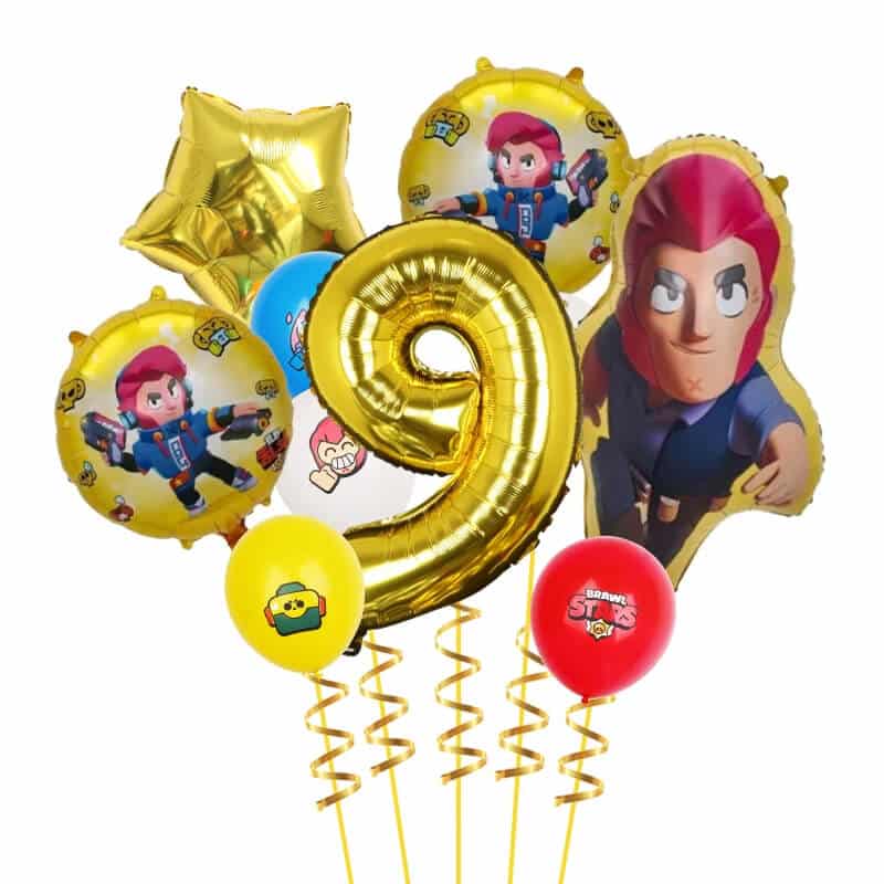 Brawl Stars Birthday Balloons