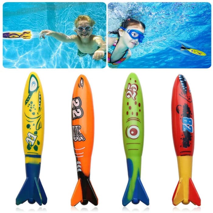 Jouets de Plongée pour Enfants  Jouets colorés pour piscine ou pour la plage