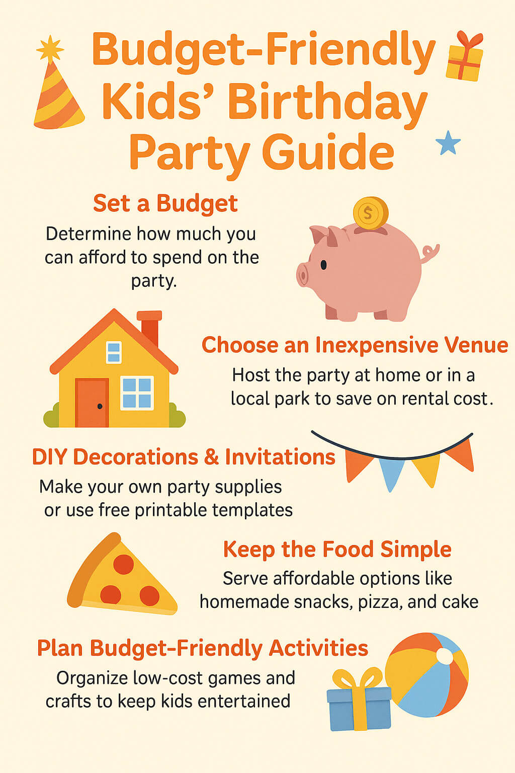 Budget Friendly Kids’ Birthday Party Guide Budget Friendly Kids’ Birthday Party Guide
