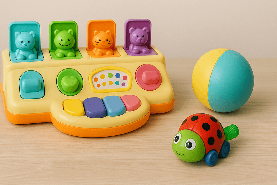 Meilleurs jouets pour les bébés de 6 mois à 2 ans
