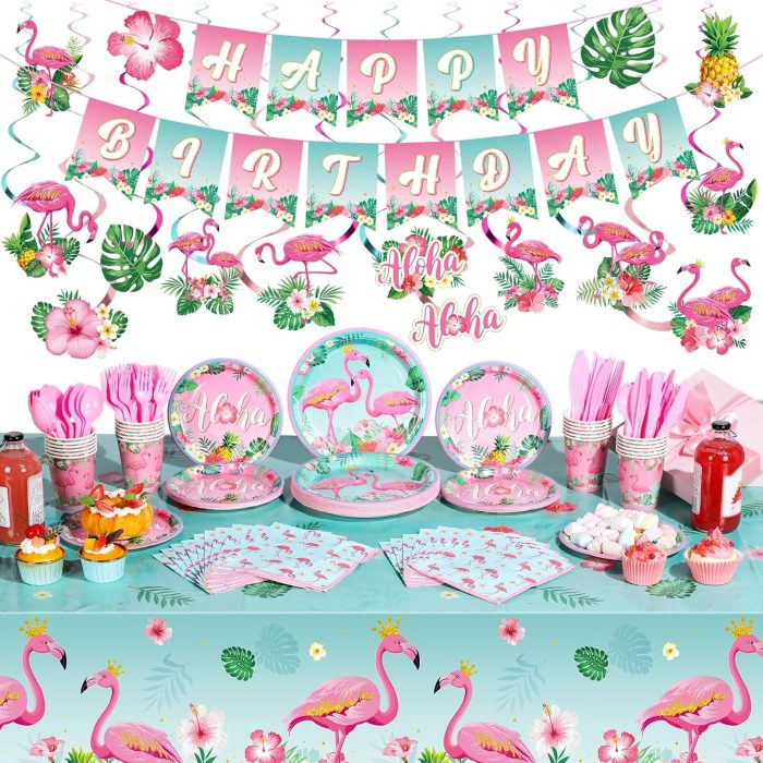Flamingo Birthday Party Supplies