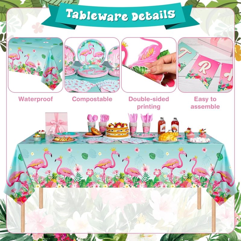 Flamingo Birthday Party Supplies