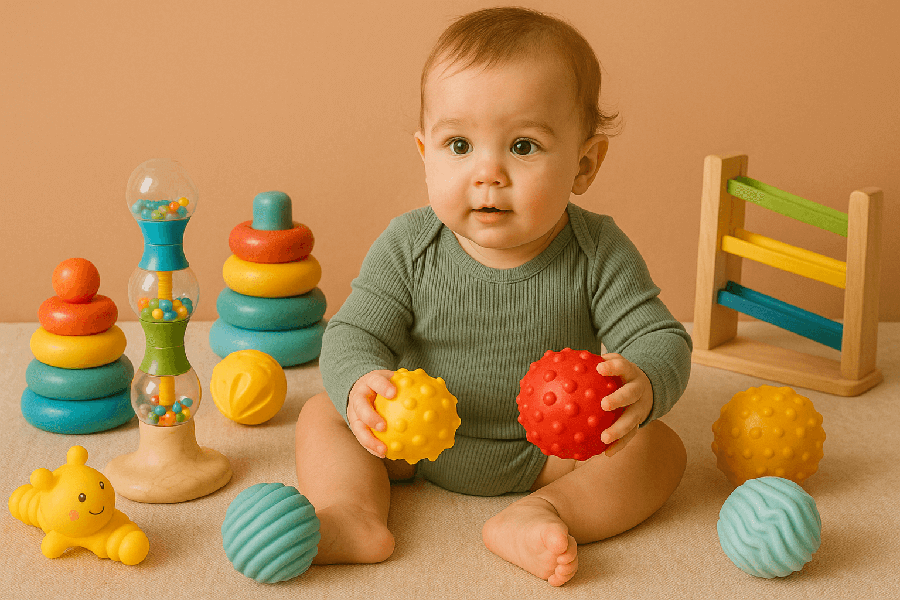 Meilleurs jouets pour les bébés de 6 mois à 2 ans
