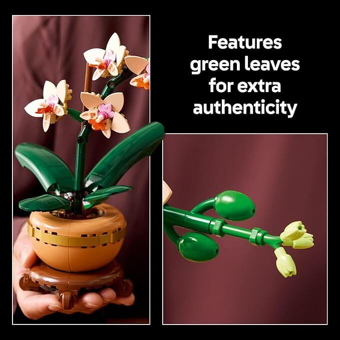LEGO Botanicals Mini Orchid 10343 – DIY Artificial Flower Set for Home LEGO Botanicals Mini Orchid 10343 – DIY Artificial Flower Set for Home