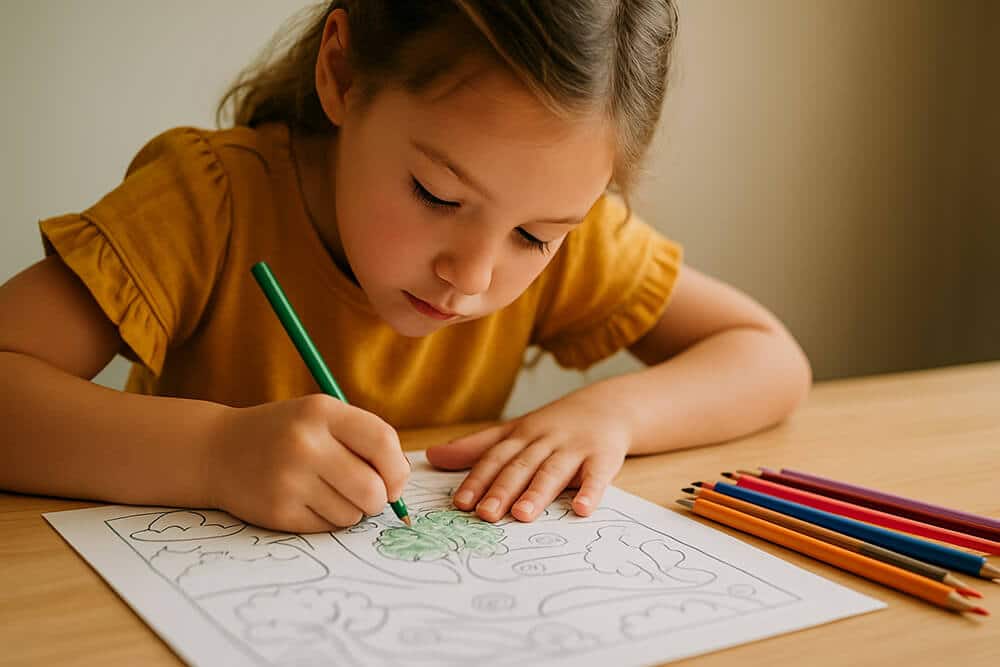 Pourquoi les Pages de coloriage sont excellentes pour le développement de l'enfant